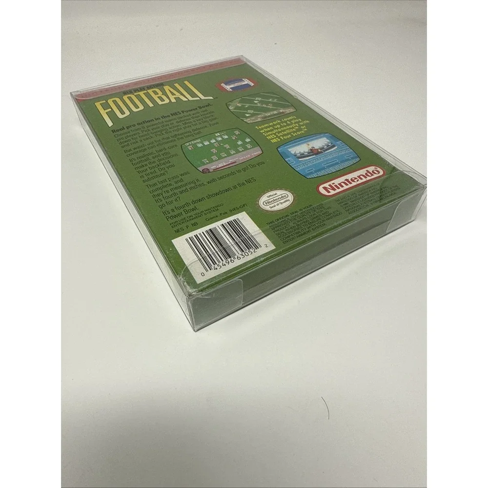 Play Action Football NES CIB Nice Shape! Fast Free Shipping!‎